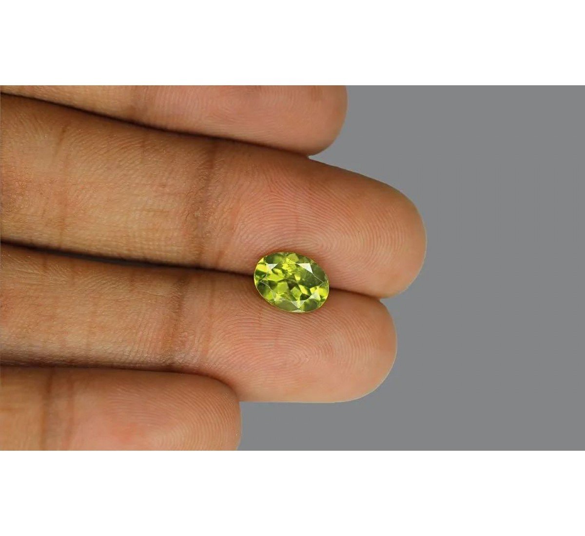 Peridot 9X7 MM 2.02 Carats