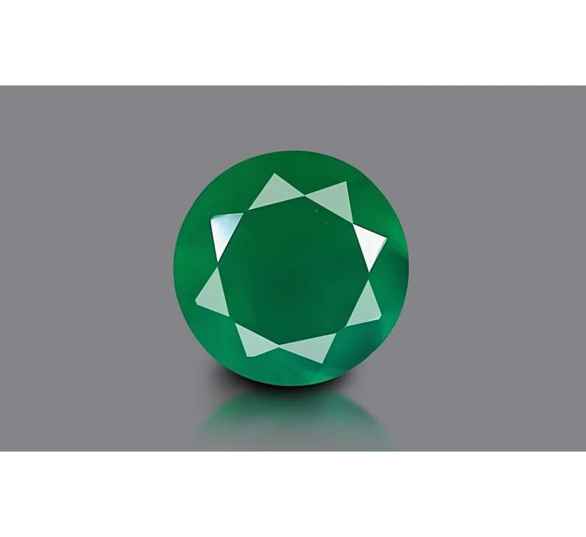 Green Onyx 9 MM 2.38 Carats