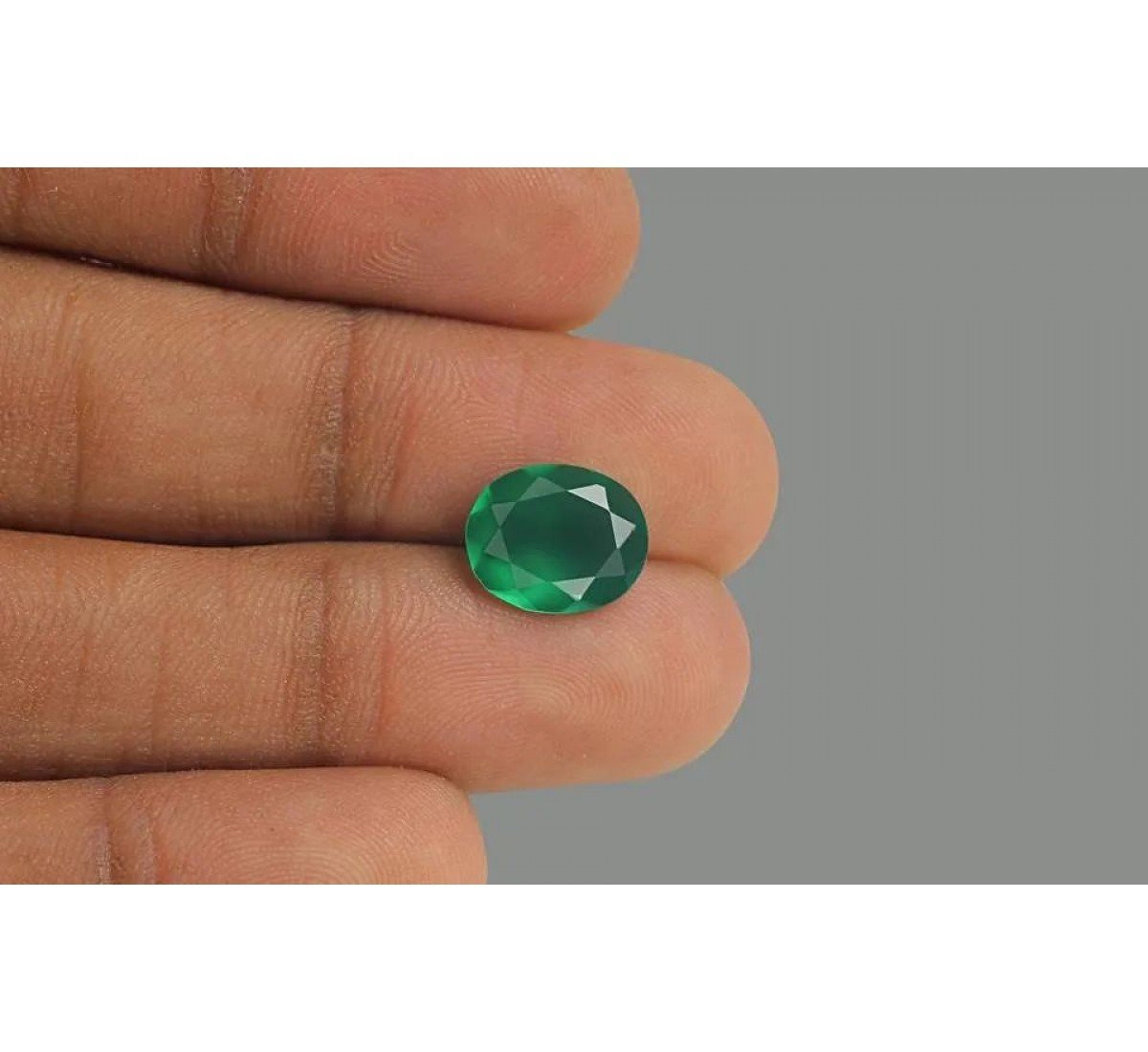 Green Onyx 11X9 MM 2.49 Carats