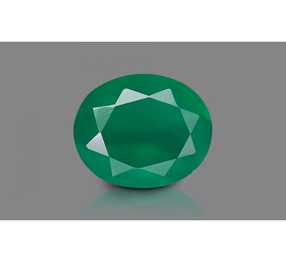 Green Onyx 11X9 MM 3.18 Carats