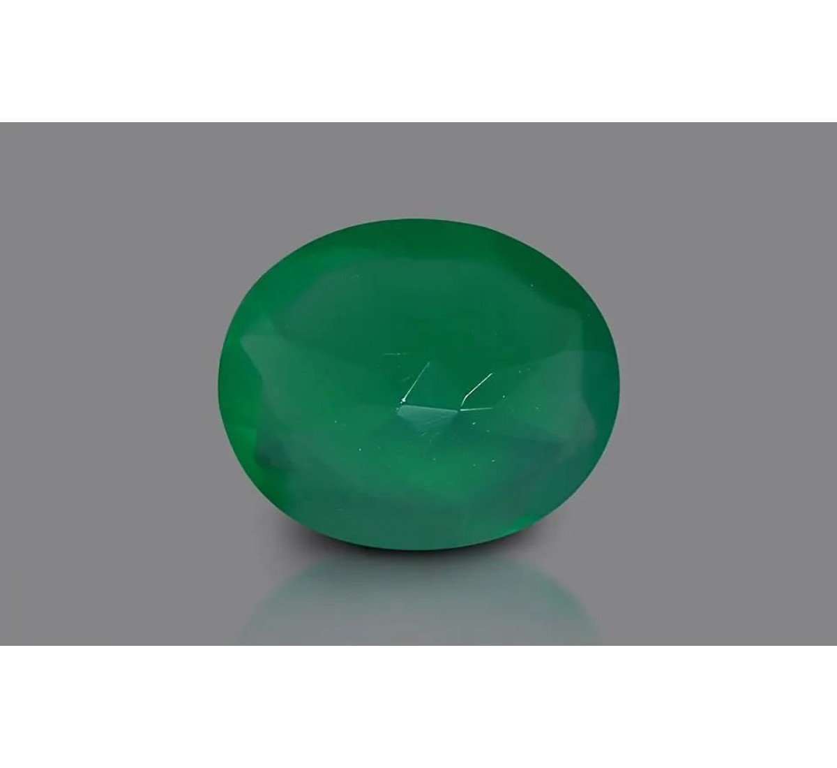 Green Onyx 12X10 MM 3.68 Carats