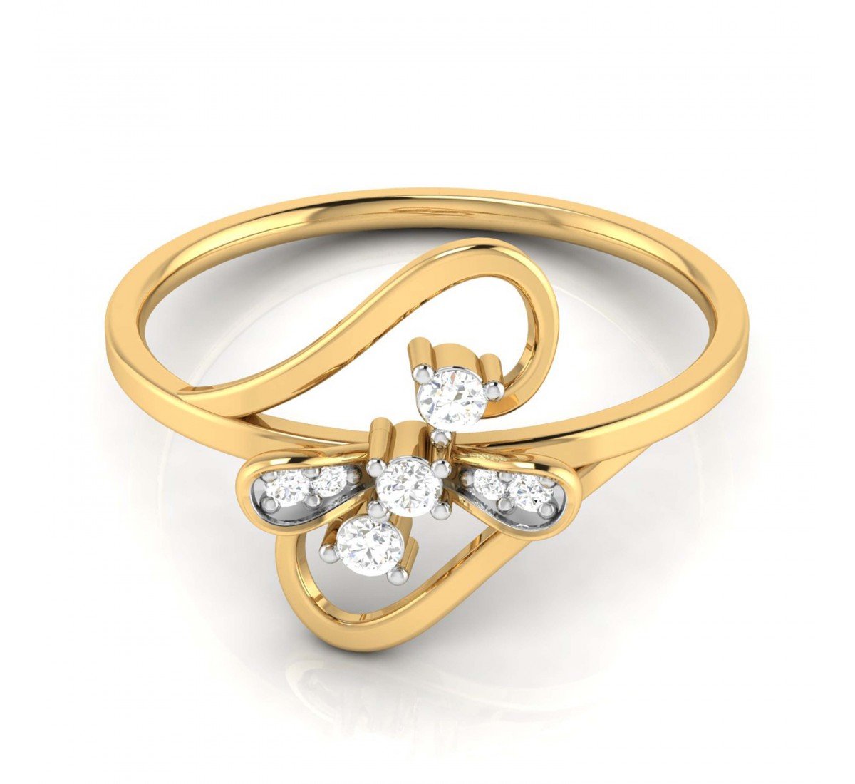 Spindly Diamond Ring