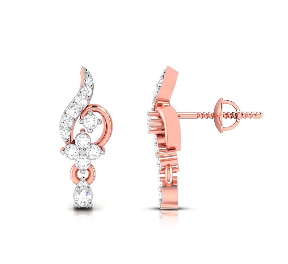 Shahida Diamond Earrings