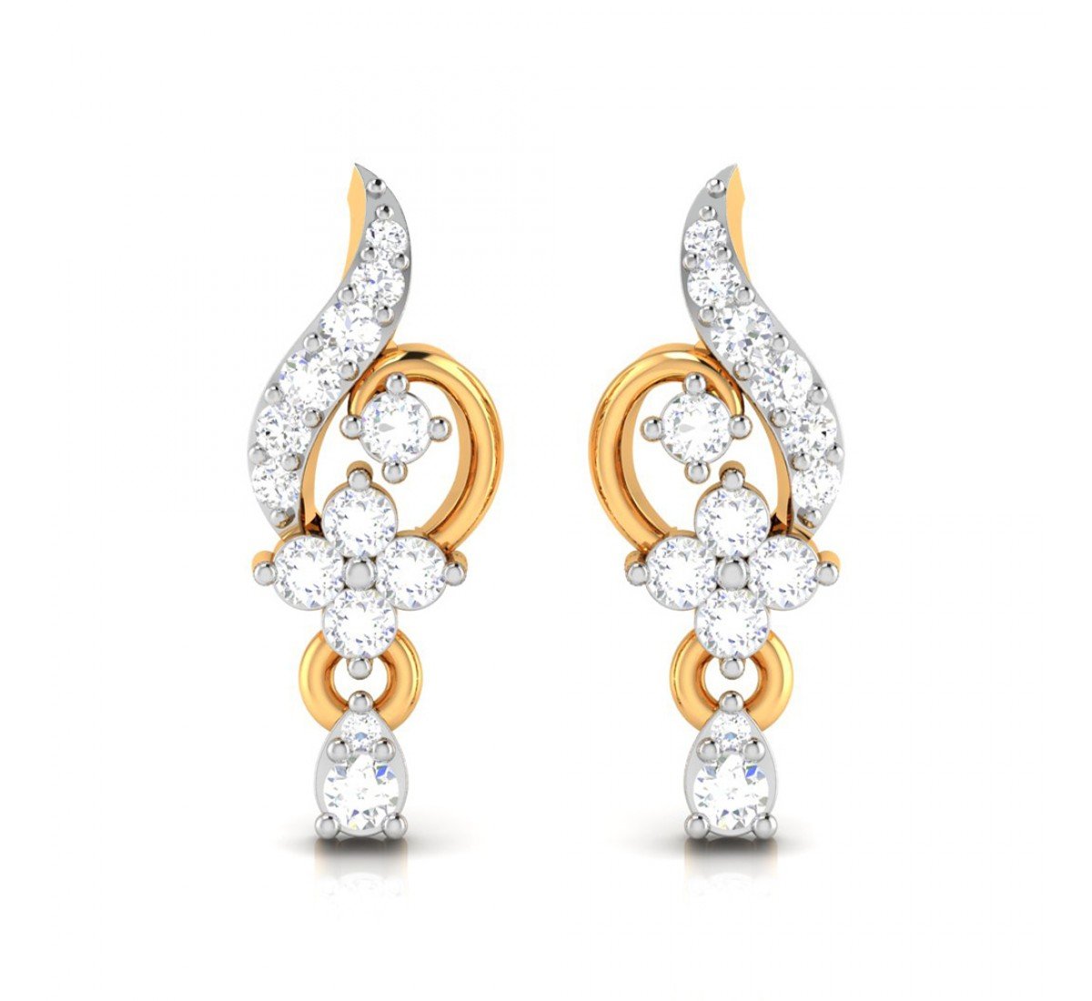 Shahida Diamond Earrings