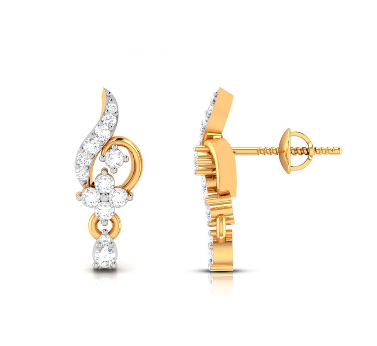 Shahida Diamond Earrings