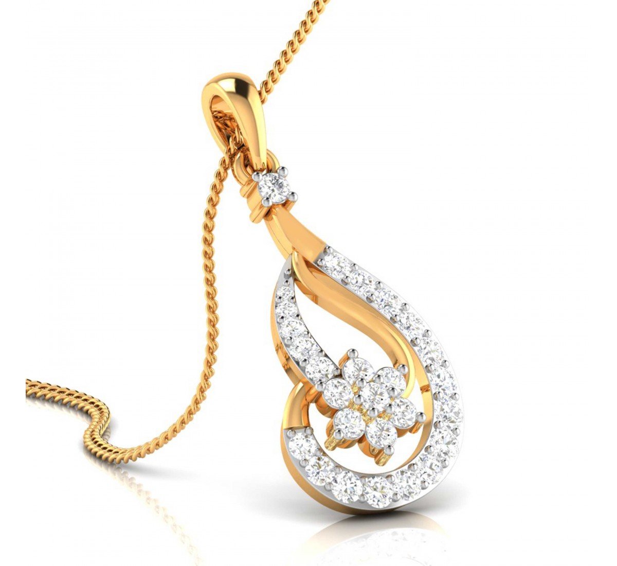 Trio Aurena Diamond Pendant