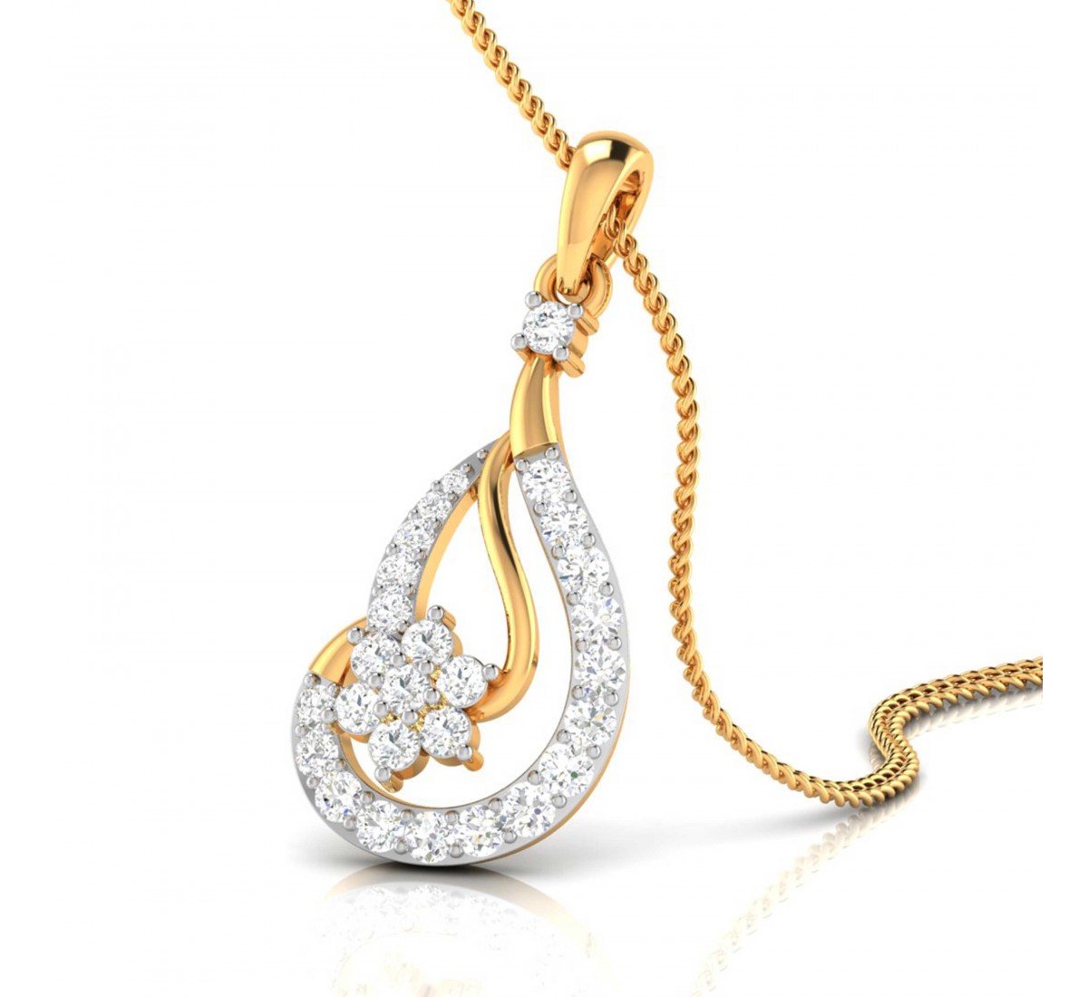 Trio Aurena Diamond Pendant