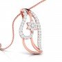 Trio Diamond Pointer Pendant