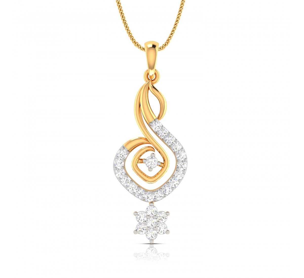 Blaine Diamond Pendant