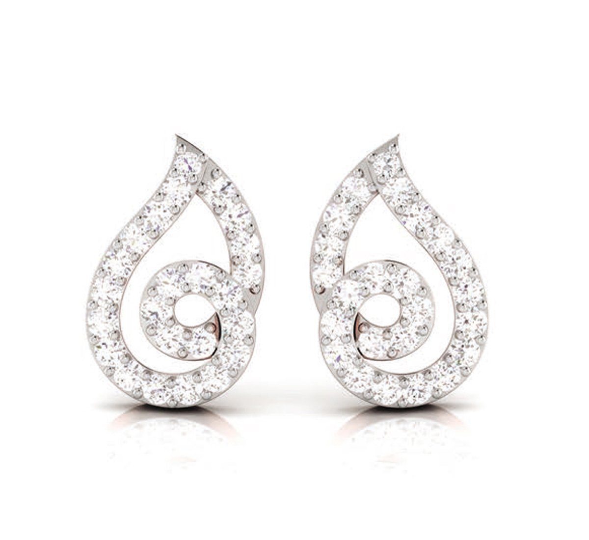 Etain Diamond Earrings