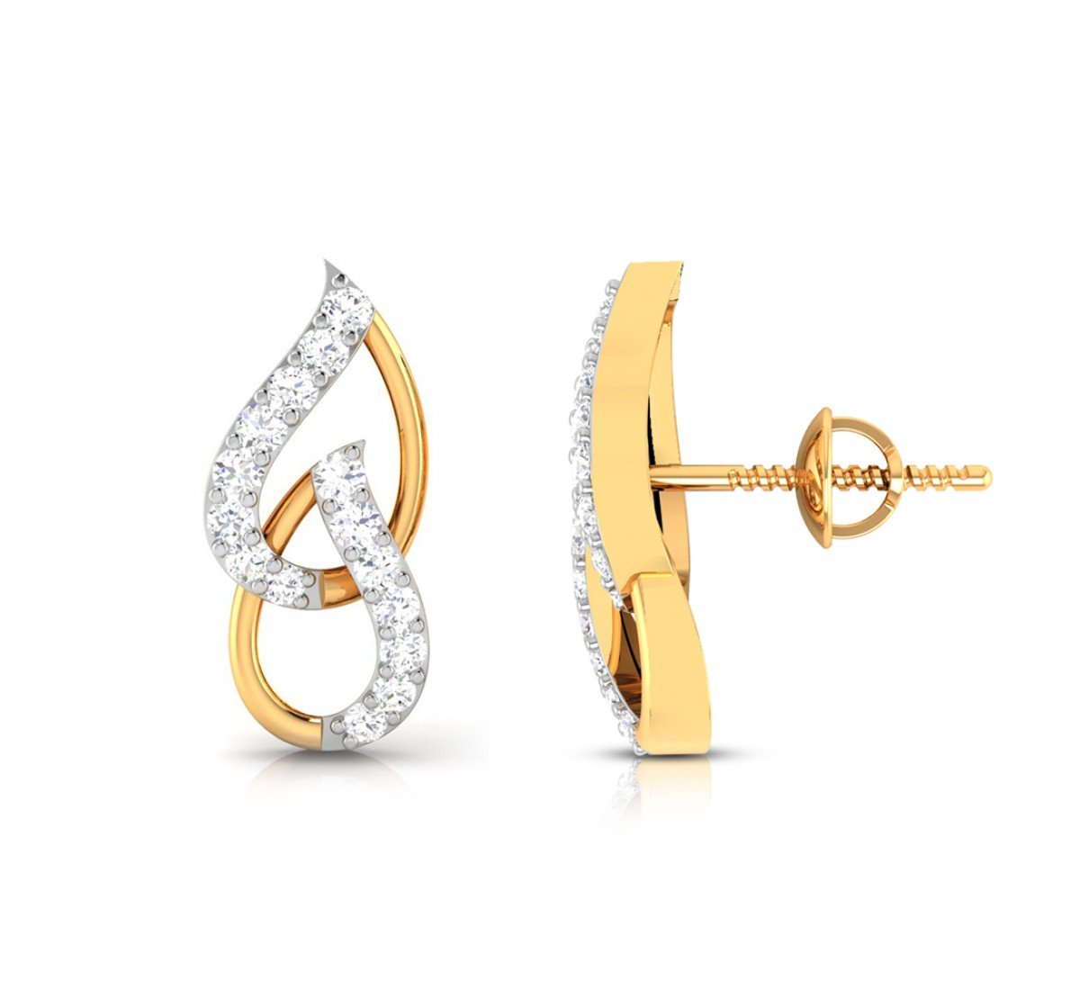 Misha Diamond Earrings