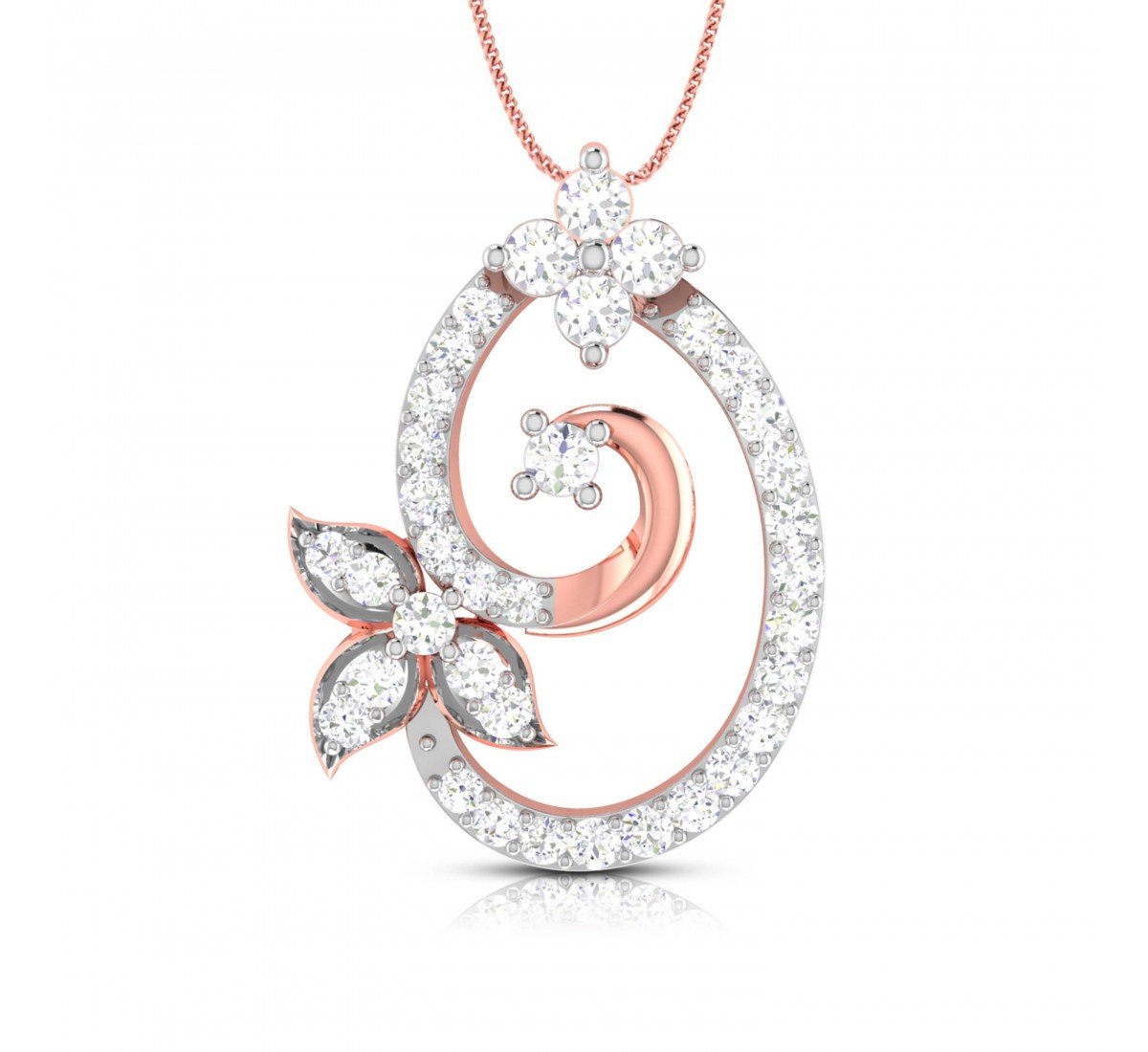 Etain Diamond Pendant