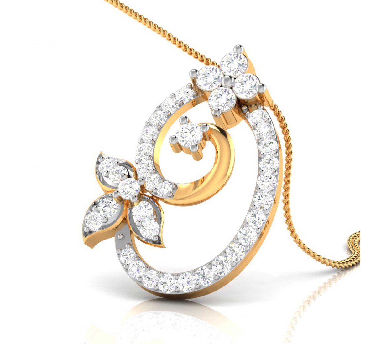 Etain Diamond Pendant