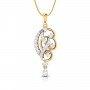 Flirty Duet Diamond Pendant