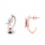 Sarah Aroha Diamond Hoops