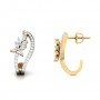 Sarah Aroha Diamond Hoops