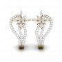 Octavia Snow Diamond Hoops