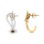 Octavia Snow Diamond Hoops