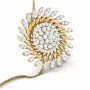 Cluster Diamond Pendant