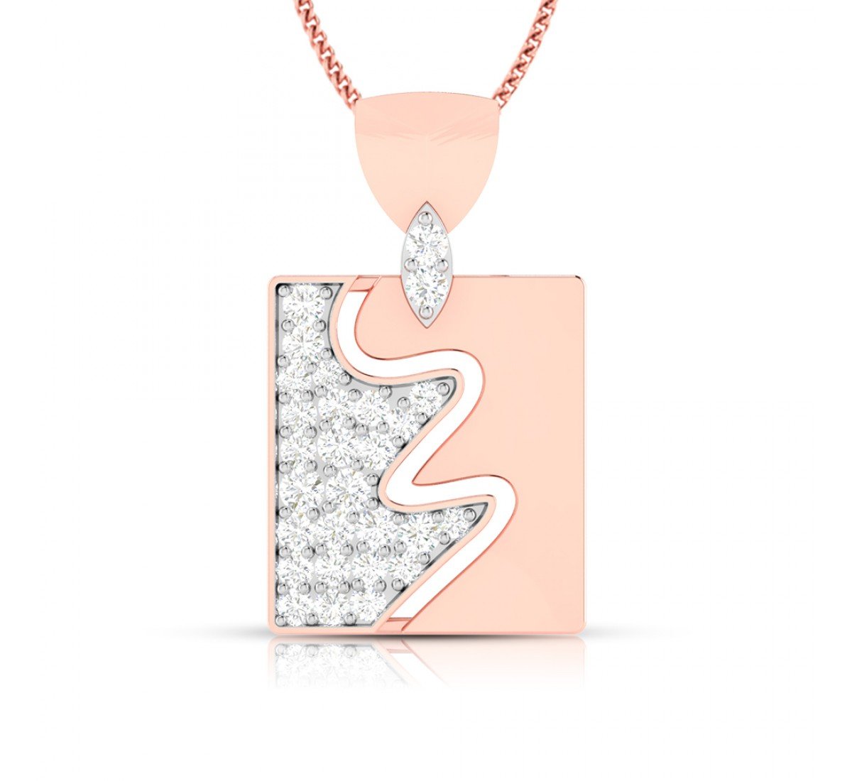 Duo Style Diamond Pendant