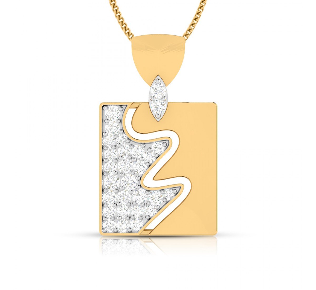 Duo Style Diamond Pendant