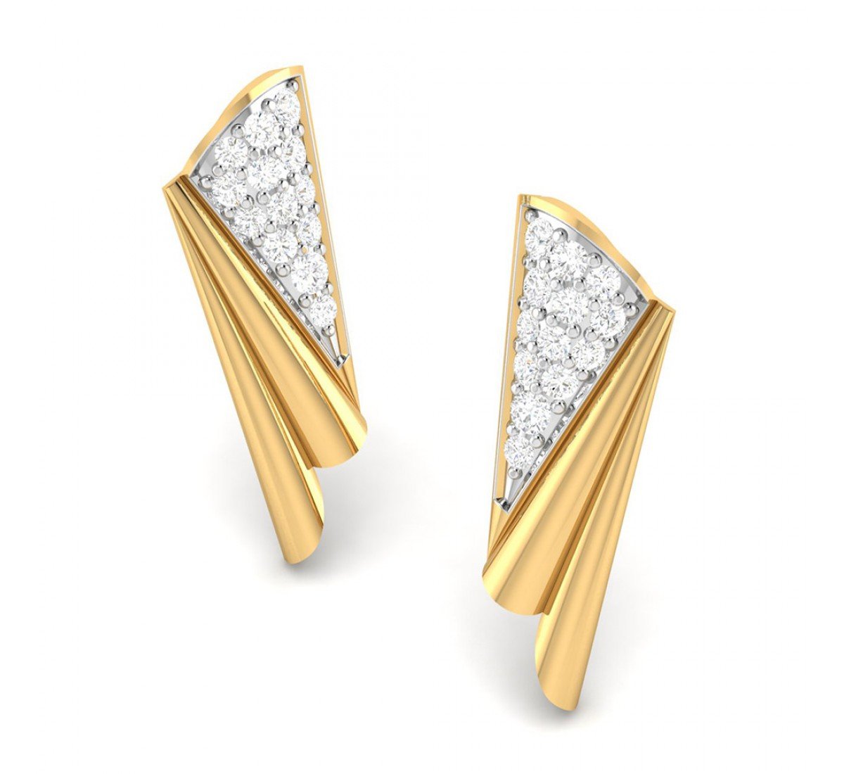 Orna Duo Diamond Earrings