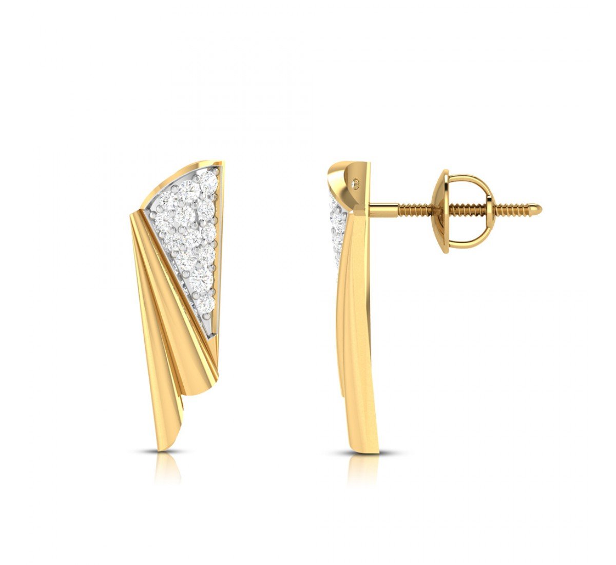 Orna Duo Diamond Earrings