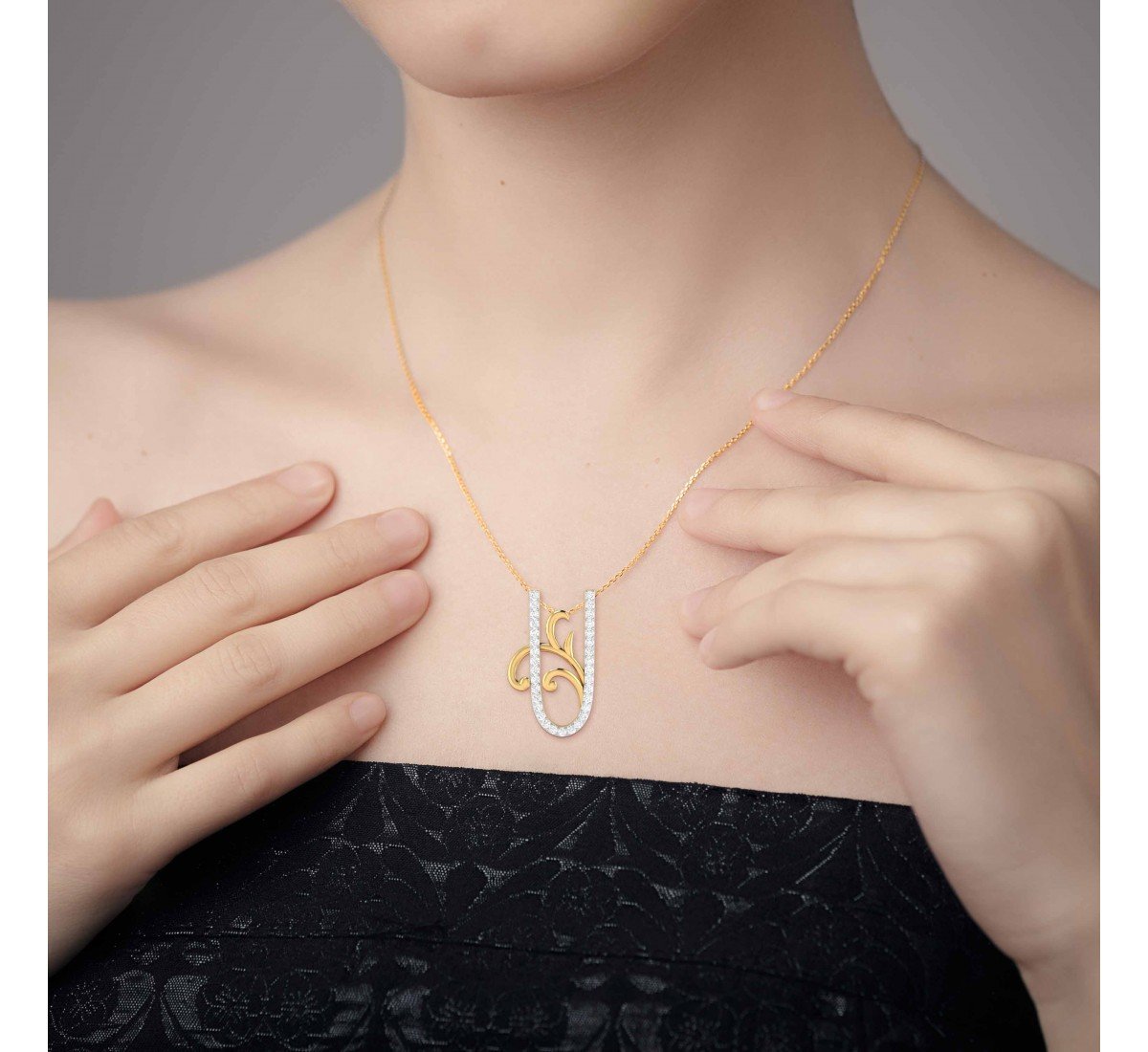 Rays Tanuja Diamond Pendant