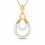 Cora Looped Diamond Pendant