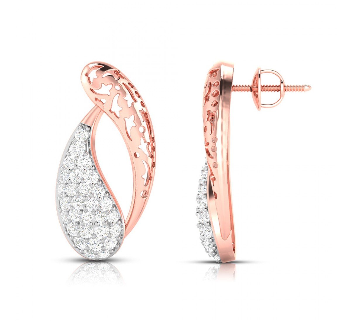 Trio Diamond Earrings