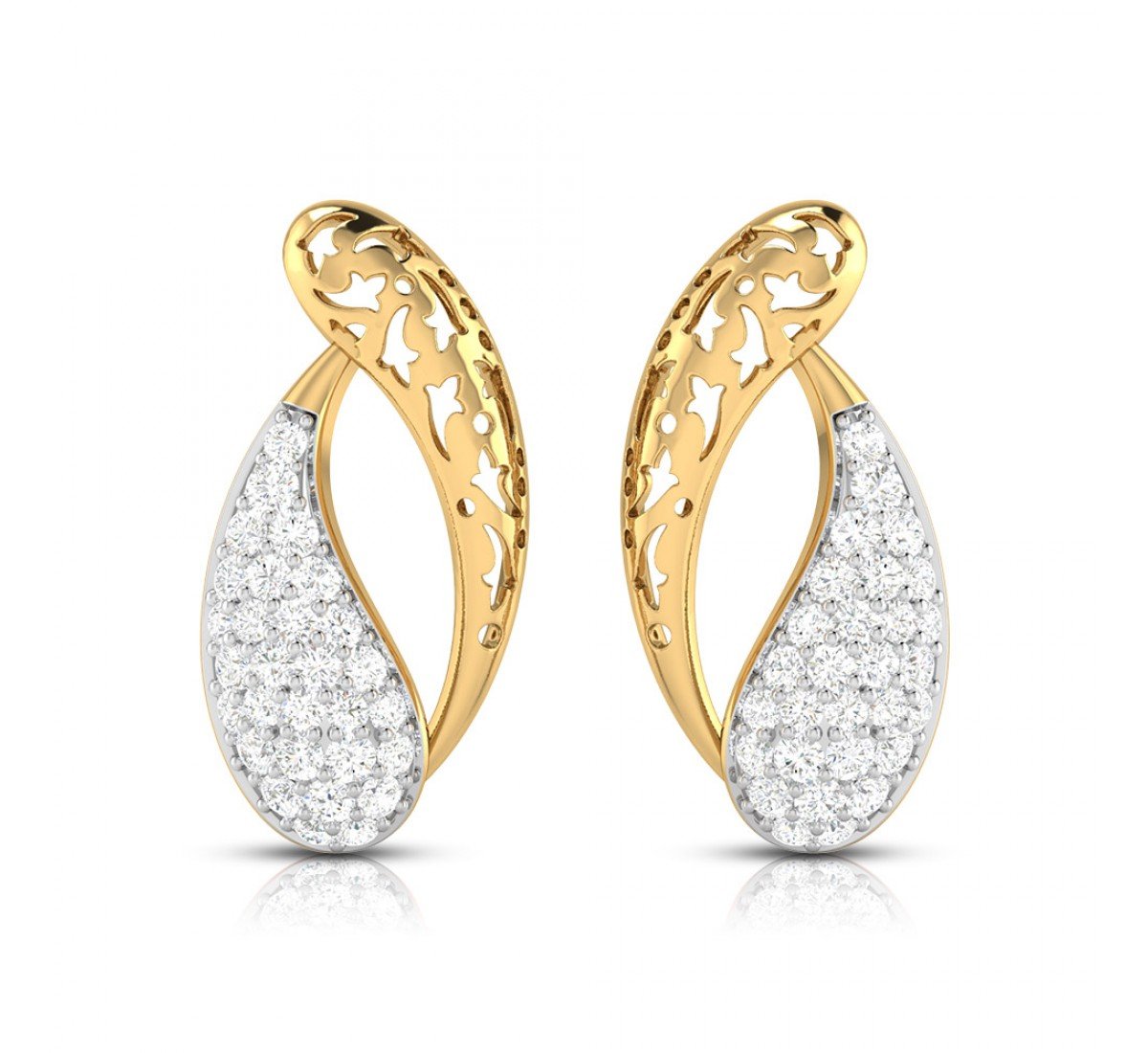 Trio Diamond Earrings