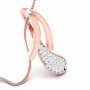 Quad Sparkle Diamond Pendant