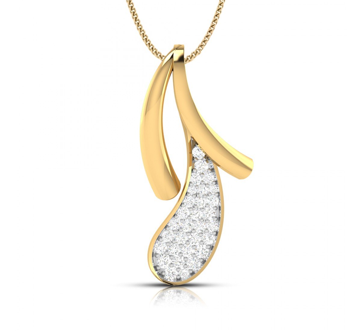 Quad Sparkle Diamond Pendant