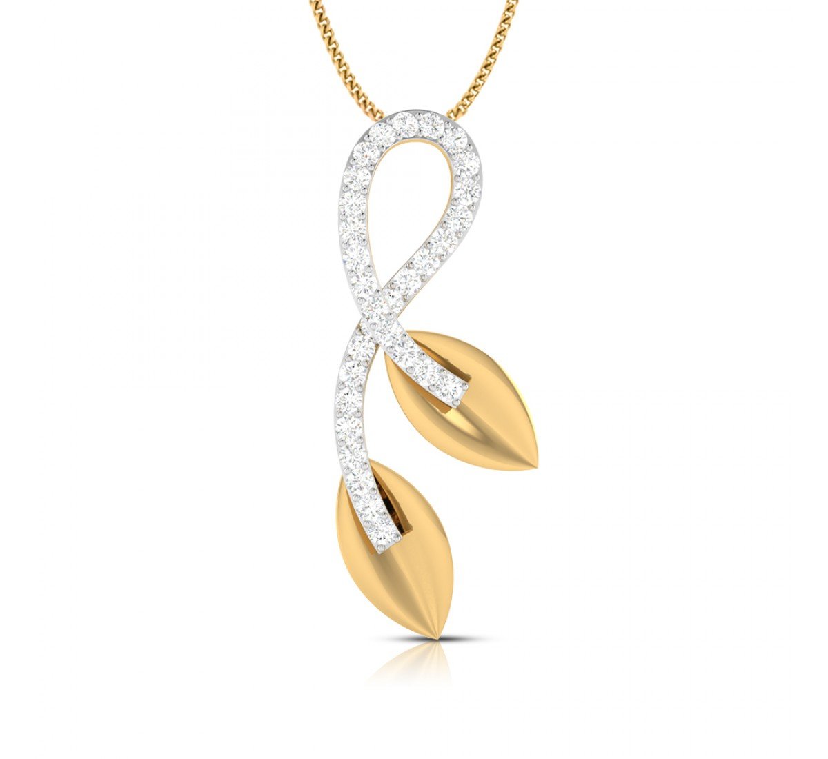 Ava Orbit Diamond Pendant