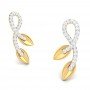 Lattice Iris Diamond Earrings