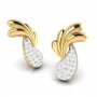 Jane Hammered Diamond Earrings