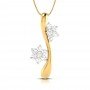 Lillian Aloe Diamond Pendant