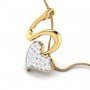 Lattice Mesh Diamond Pendant