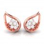 Duo Flare Diamond Earrings