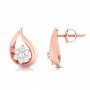 Duo Flare Diamond Earrings