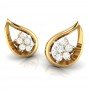 Duo Flare Diamond Earrings