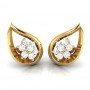 Duo Flare Diamond Earrings