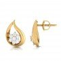 Duo Flare Diamond Earrings