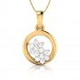 Tanuja Swirl Diamond Pendant