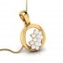 Tanuja Swirl Diamond Pendant