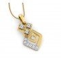 Ovate Sparkle Diamond Pendant