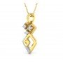 Ovate Sparkle Diamond Pendant