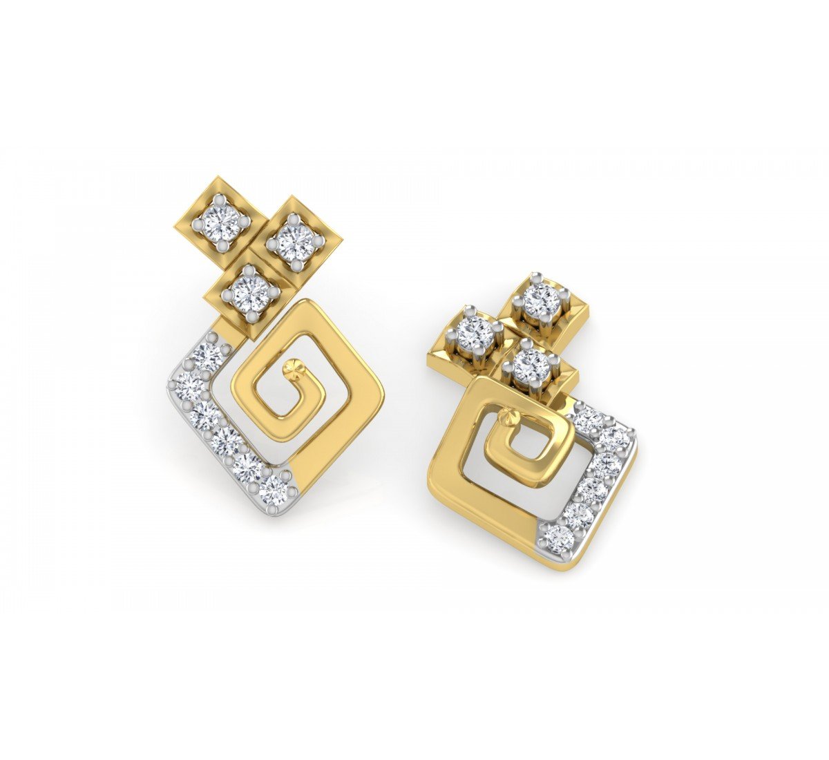 Octane Floral Diamond Earrings