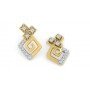 Octane Floral Diamond Earrings