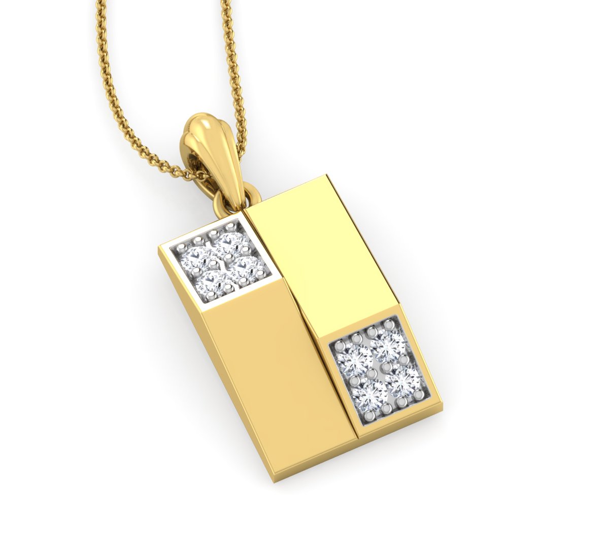 Mirage Diamond Pendant